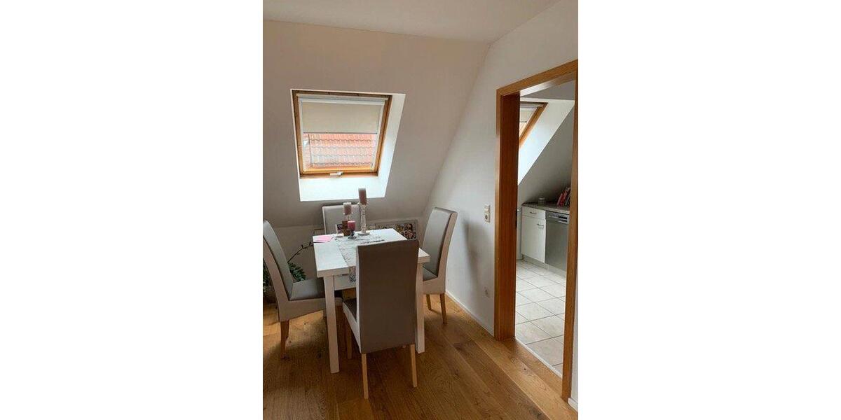 Dachgeschoßwohnung Großenseebach - 2 Zimmer, 43 m&sup2;, 560&euro; | Angebot:26604818