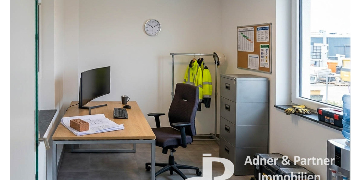 ** 475 M² FLEXIBLE NEUBAU GEWERBEFLÄCHE AUS HALLE & REPRÄSENTATIVEM BÜROBEREICH** - Gewerbeobjekt Wolfenbüttel Adersheim | Angebot:27262335