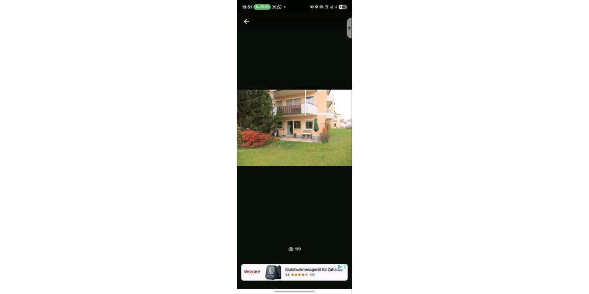 Erdgeschoßwohnung Celle - 3 Zimmer, 67 m&sup2;, 1.000&euro; | Angebot:26287443