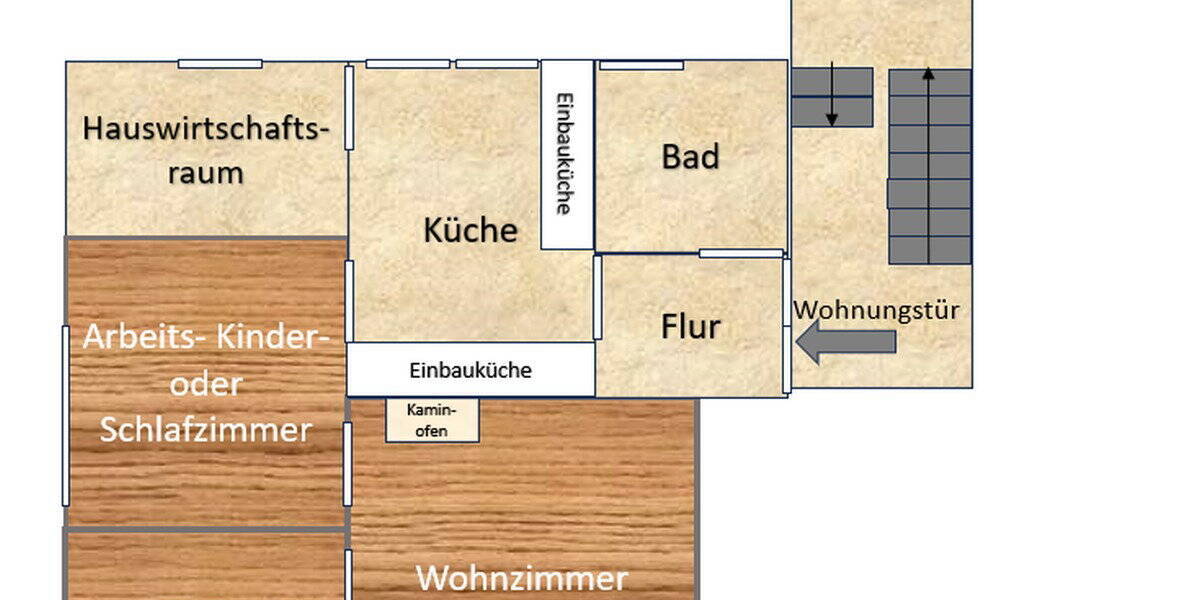 Etagenwohnung Manebach Manebach - 3 Zimmer, 86 m&sup2;, 860&euro; | Angebot:26761613