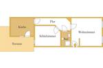 Etagenwohnung Bernburg (Saale) Bernburg - 2 Zimmer, 60 m&sup2;, 385&euro; | Angebot:26796215