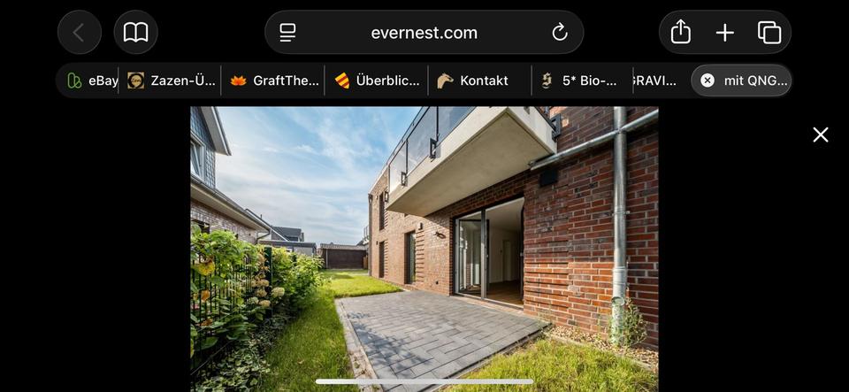 Erdgeschoßwohnung Bad Zwischenahn - 2 Zimmer, 52 m&sup2;, 840&euro; | Angebot:25323077