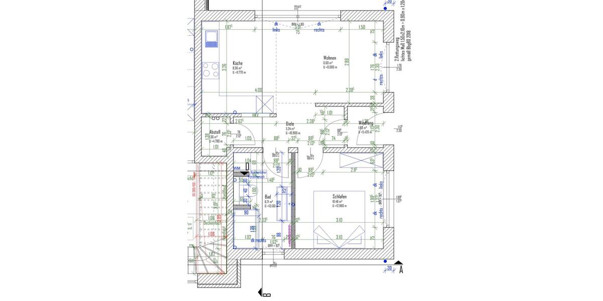 Erdgeschoßwohnung Neuenhagen bei Berlin - 2 Zimmer, 46 m&sup2;, 1.180&euro; | Angebot:24641325