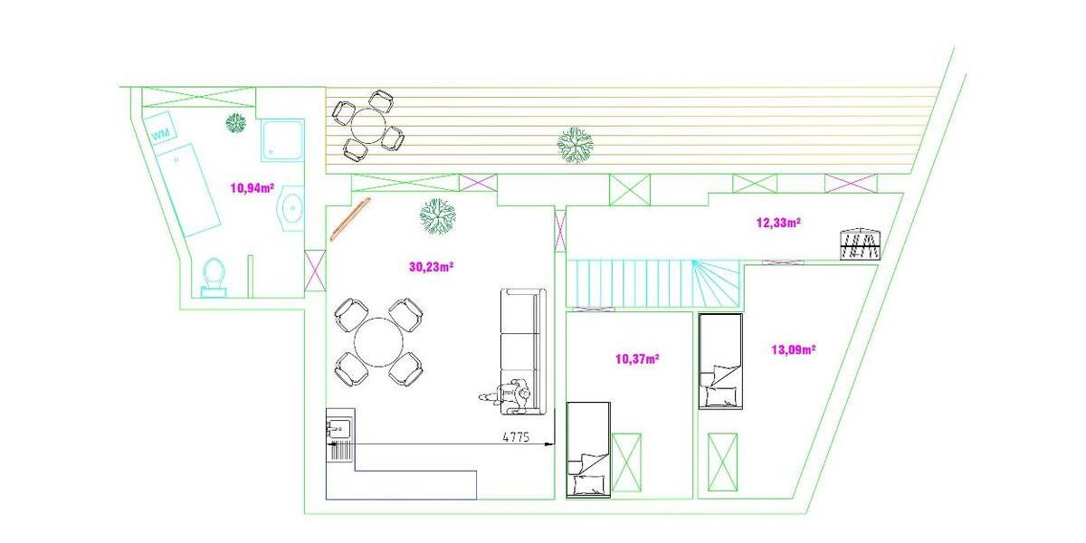 Maisonettenwohnung Querfurt - 4 Zimmer, 103 m&sup2;, 620&euro; | Angebot:24690921