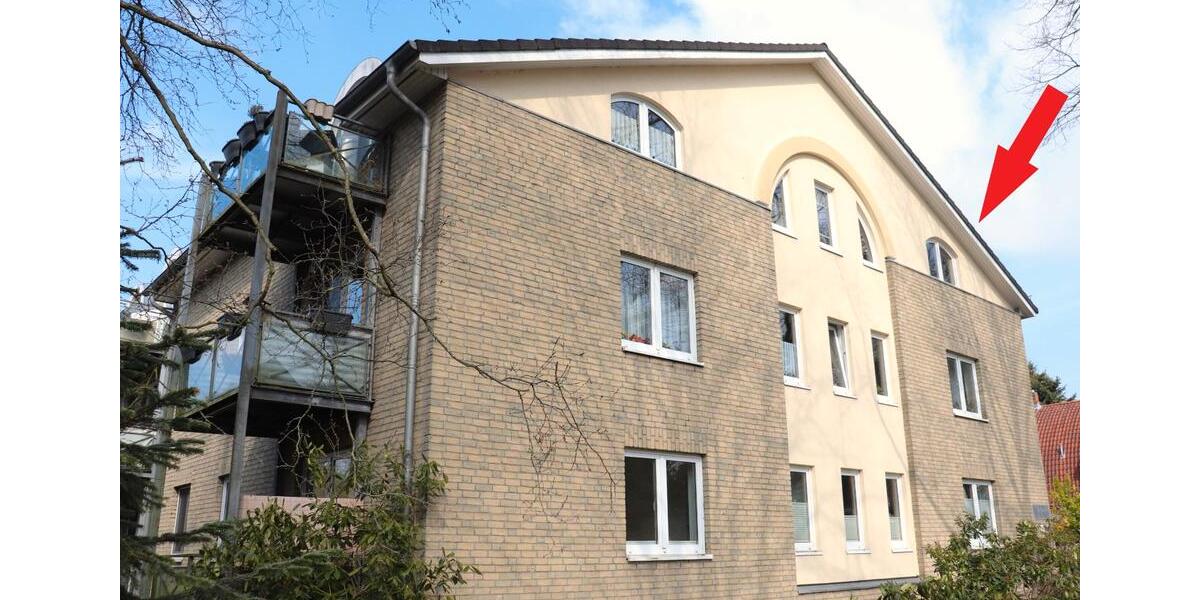 Dachgeschoßwohnung Kiel Ellerbek - 2 Zimmer, 50 m&sup2;, 748&euro; | Angebot:26050943