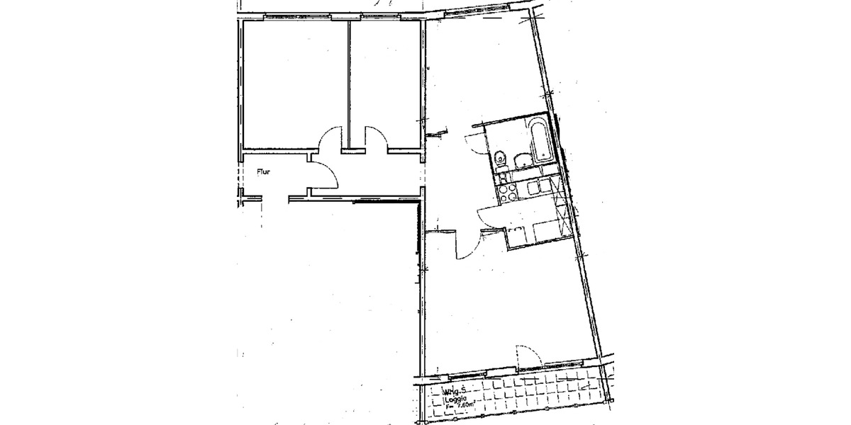 Erdgeschoßwohnung Neubrandenburg Datzeberg - 4 Zimmer, 86 m&sup2;, 588&euro; | Angebot:25714373