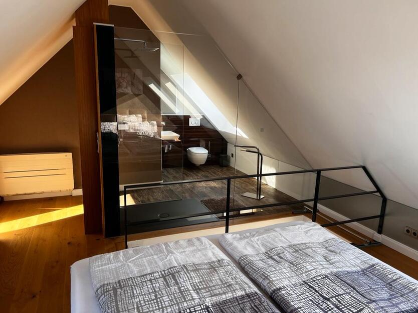 Moderne Maisonette-Wohnung in der Fußgängerzone