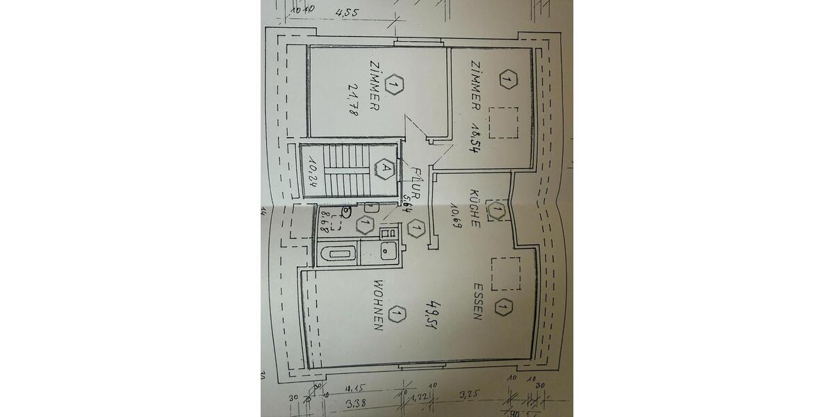 Dachgeschoßwohnung Denzlingen - 3 Zimmer, 92 m&sup2;, 1.300&euro; | Angebot:26416022
