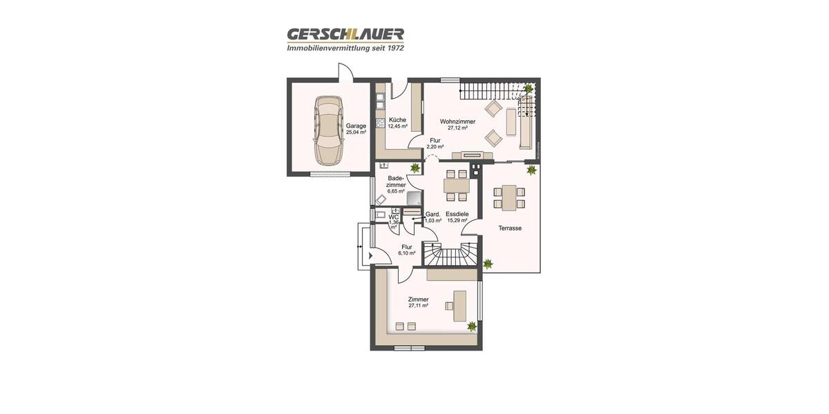 Einfamilienhaus München Sendling-Westpark - 3 Zimmer, 180 m&sup2;, 3.350&euro; | Angebot:26586678