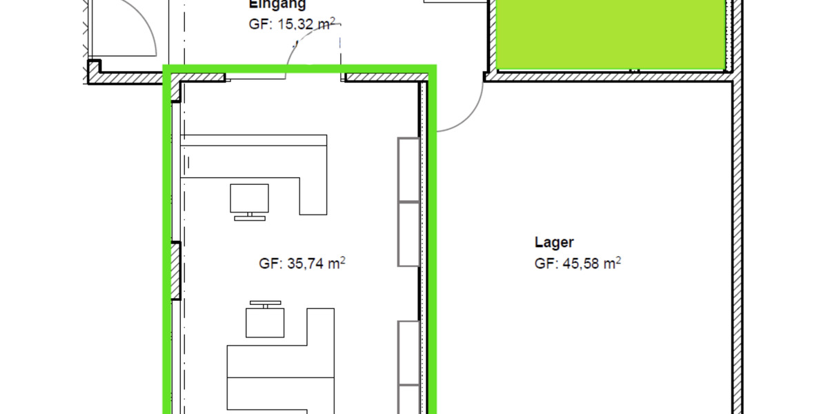 Moderne vielseitig nutzbare Gewerbefläche zwischen MUC und RO zimmer