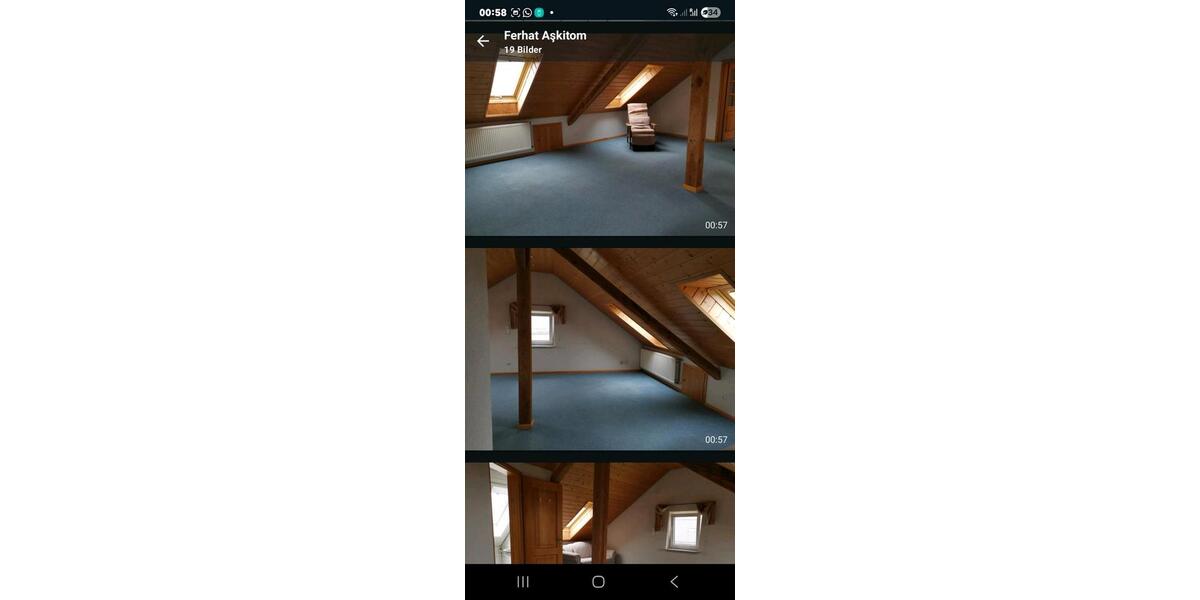 Dachgeschoßwohnung Erlenbach am Main - 2 Zimmer, 52 m&sup2;, 500&euro; | Angebot:24682558