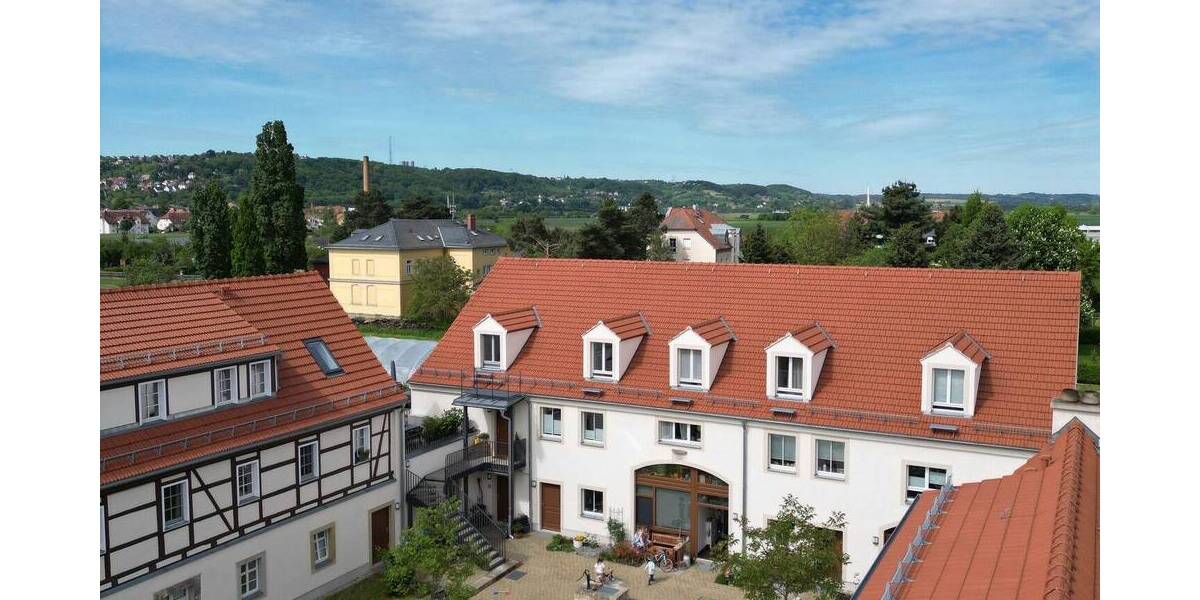 traumhafte idyllische 4-Raum Wohnung mit Terrasse + Garten + EBK 4 zimmer