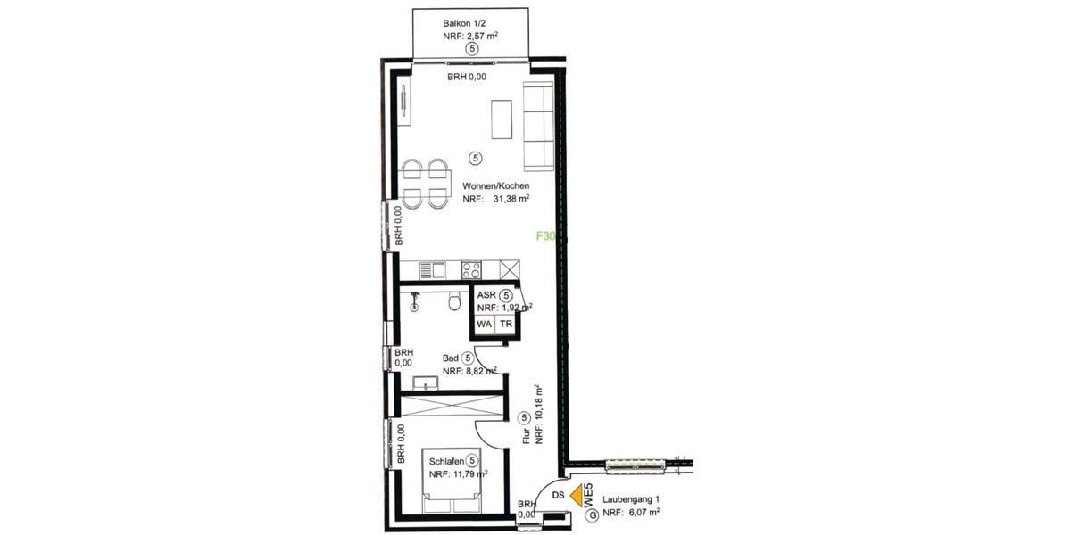 Etagenwohnung Kaltenkirchen - 2 Zimmer, 67 m&sup2;, 1.085&euro; | Angebot:24752979