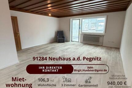 Wohnung Neuhaus an der Pegnitz - 3 Zimmer, 106 m&sup2;, 940&euro; | Angebot:24751447
