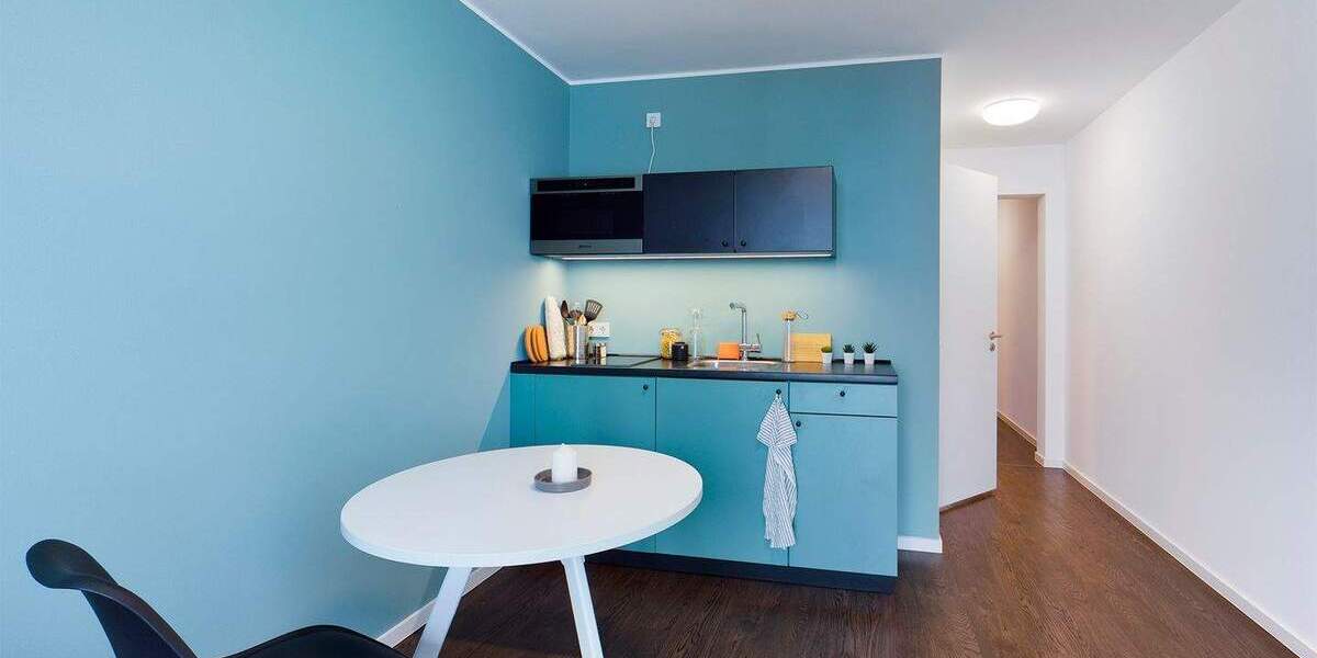 DIE ZIMMEREI | All-inclusive-Miete: Möbliertes Apartment in Mitte ideal für Studierende | Large Bude 1 zimmer