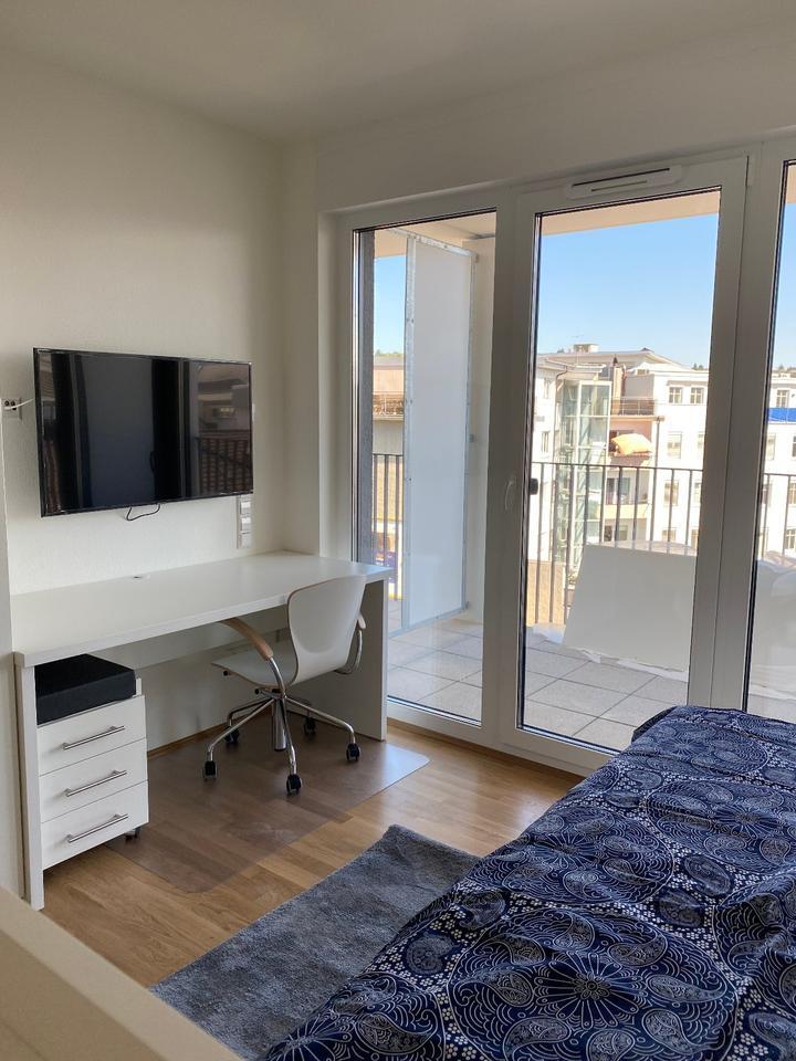 Schönes 1 Zimmer Appartement mit EBK&Loggia im Herzen der Stadt