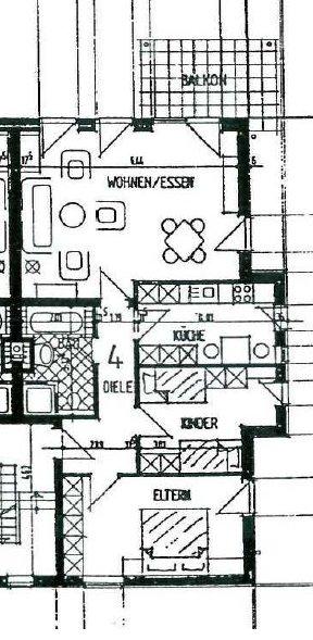 Etagenwohnung Rheda-Wiedenbrück Wiedenbrück - 3 Zimmer, 85 m&sup2;, 900&euro; | Angebot:26312956