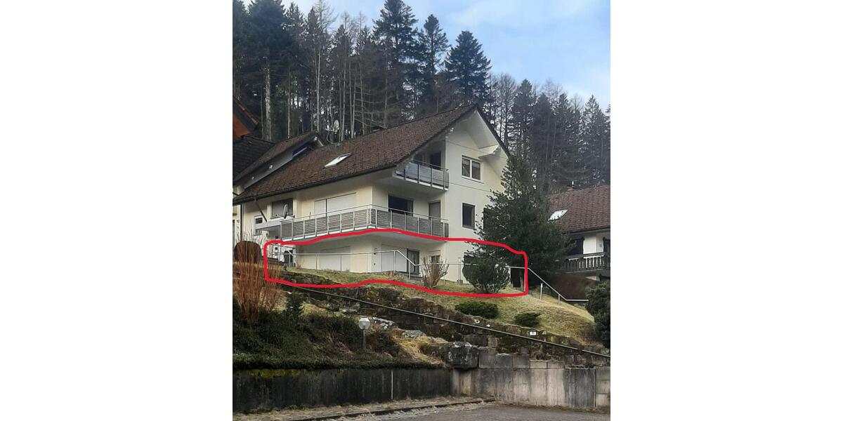 Erdgeschoßwohnung Baiersbronn - 2 Zimmer, 56 m&sup2;, 380&euro; | Angebot:25171964