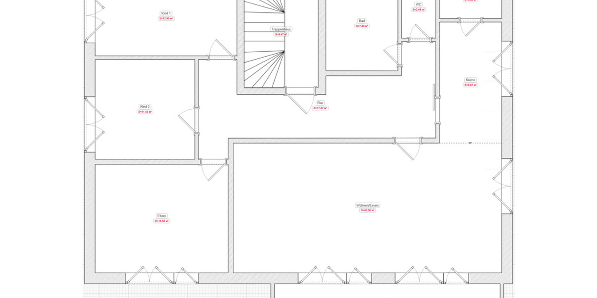 Lichtdurchflutete 4,5 Zimmer Wohnung mit Balkon 4.5 zimmer