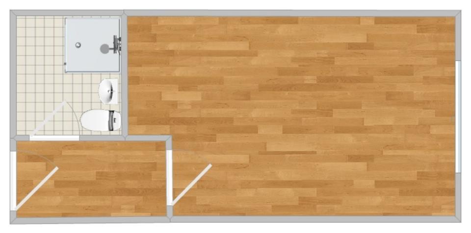 Etagenwohnung Querfurt - 1 Zimmer, 25 m&sup2;, 155&euro; | Angebot:22005826