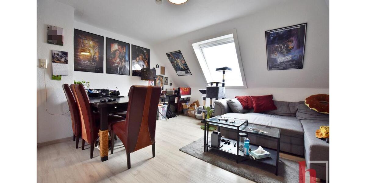 Dachgeschoßwohnung Lohne (Oldenburg) - 2 Zimmer, 58 m&sup2;, 450&euro; | Angebot:26487676