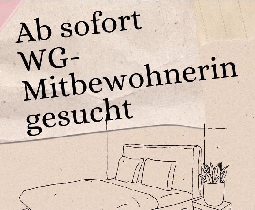 Nahe PH Ludwigsburg: Möbliertes WG-Zimmer in 3er-WG für Frauen