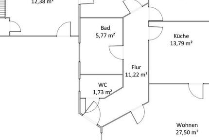 Wohnung Haren (Ems) - 2 Zimmer, 85 m&sup2;, 1.000&euro; | Angebot:25150478