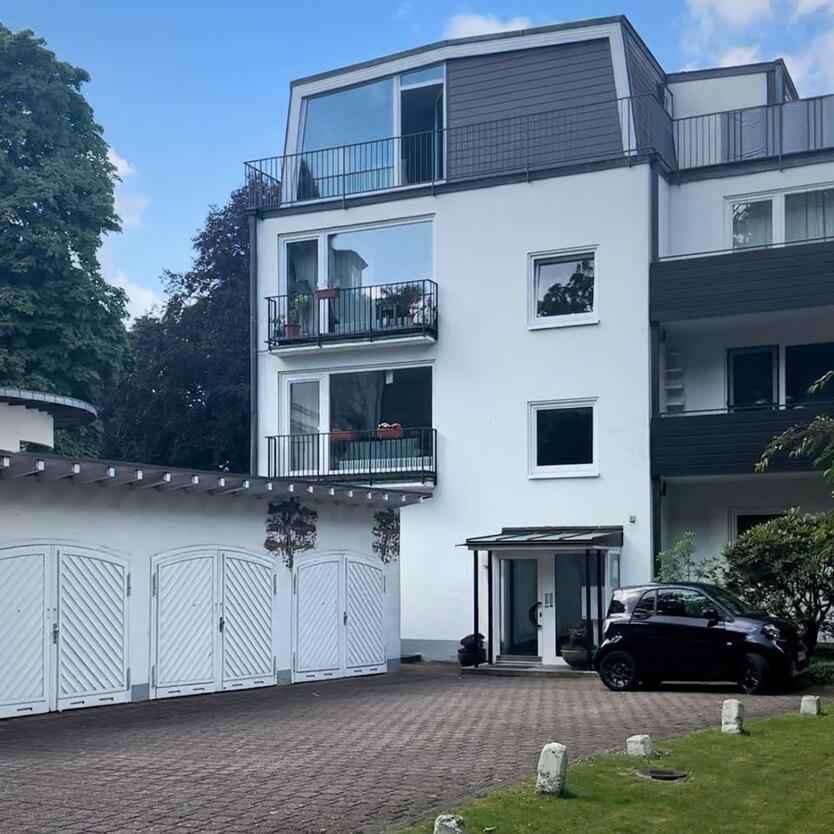 2,5 Zi. Wohnung (80 qm) mit Alsterblick in Uhlenhorst