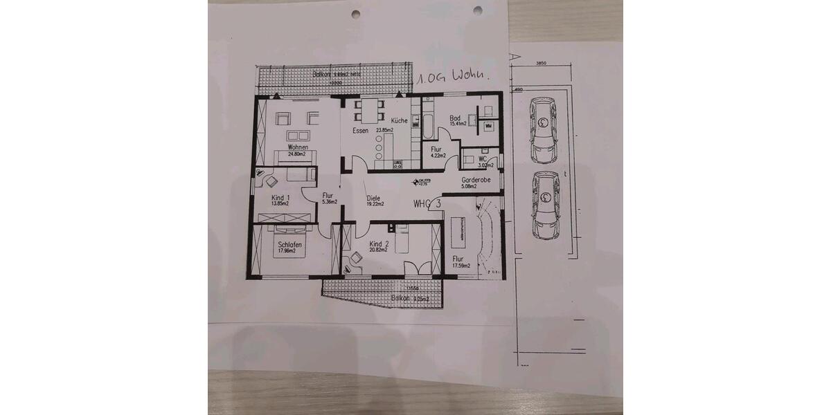 Etagenwohnung Lampertheim - 4 Zimmer, 160 m&sup2;, 1.600&euro; | Angebot:26425611