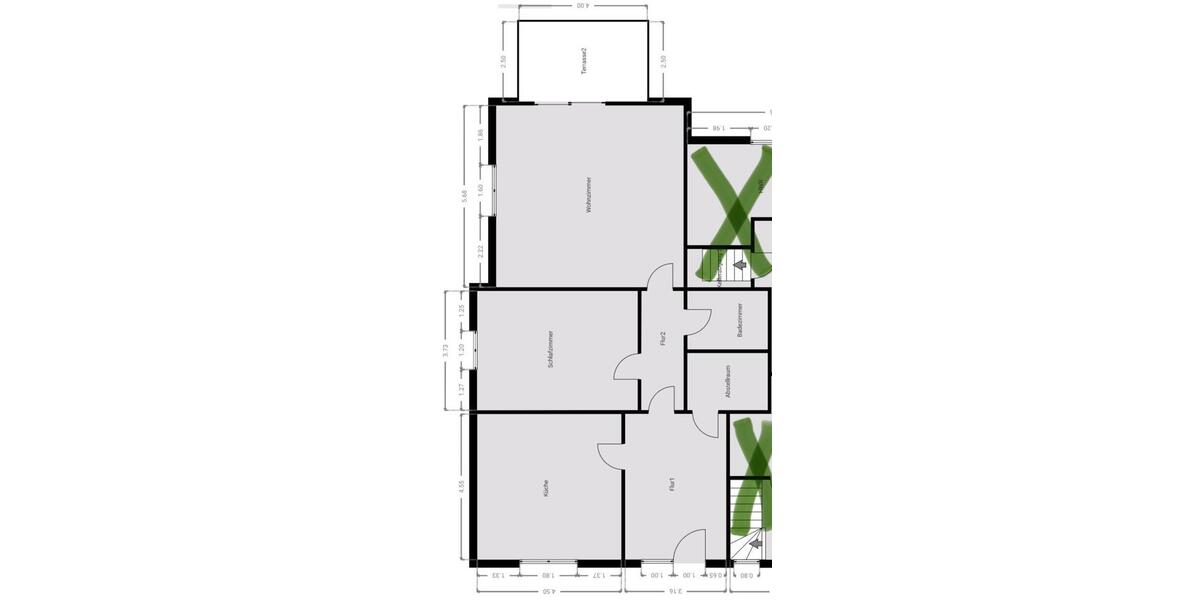Erdgeschoßwohnung Bardowick - 2 Zimmer, 105 m&sup2;, 1.280&euro; | Angebot:26578136