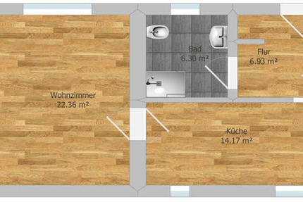 Wohnung Tangerhütte - 4 Zimmer, 90 m&sup2;, 720&euro; | Angebot:25575211