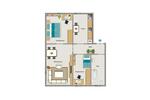Erdgeschoßwohnung Moers Rheinkamp - 3.5 Zimmer, 48 m&sup2;, 358&euro; | Angebot:26641599