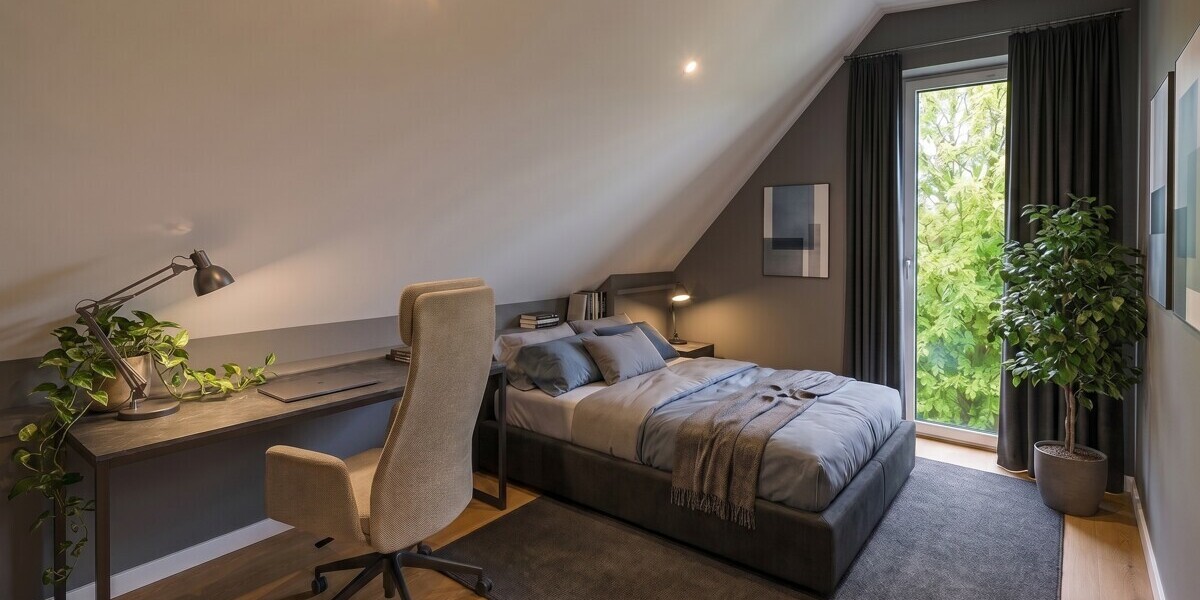 Zwei exklusive Neubau-Doppelhaushälften mit familienfreundlichem Wohnkonzept & Privatteich - Doppelhaushälfte Münster / Albachten Albachten | Angebot:26727481