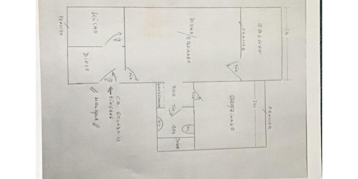 Etagenwohnung Dortmund Bövinghausen - 3 Zimmer, 55 m&sup2;, 495&euro; | Angebot:25221261