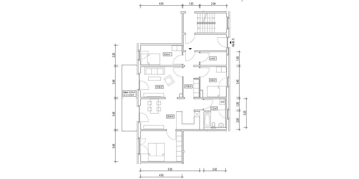 Etagenwohnung Calau - 4 Zimmer, 103 m&sup2;, 670&euro; | Angebot:26183924