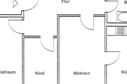 Wohnung Bad Freienwalde (Oder) - 3 Zimmer, 65 m&sup2;, 491&euro; | Angebot:23422044