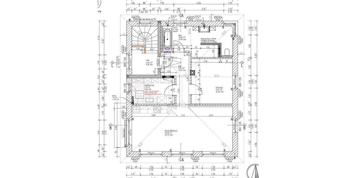 Etagenwohnung Meschede - 2 Zimmer, 74 m&sup2;, 960&euro; | Angebot:26535409