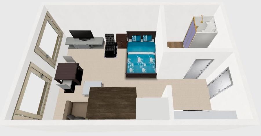 Etagenwohnung Nürnberg Hasenbuck - 1 Zimmer, 30 m&sup2;, 790&euro; | Angebot:26481294