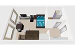 Etagenwohnung Nürnberg Hasenbuck - 1 Zimmer, 30 m&sup2;, 790&euro; | Angebot:26481294