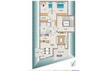 Dachgeschoßwohnung Düsseldorf Oberbilk - 3 Zimmer, 110 m&sup2;, 2.370&euro; | Angebot:26586394