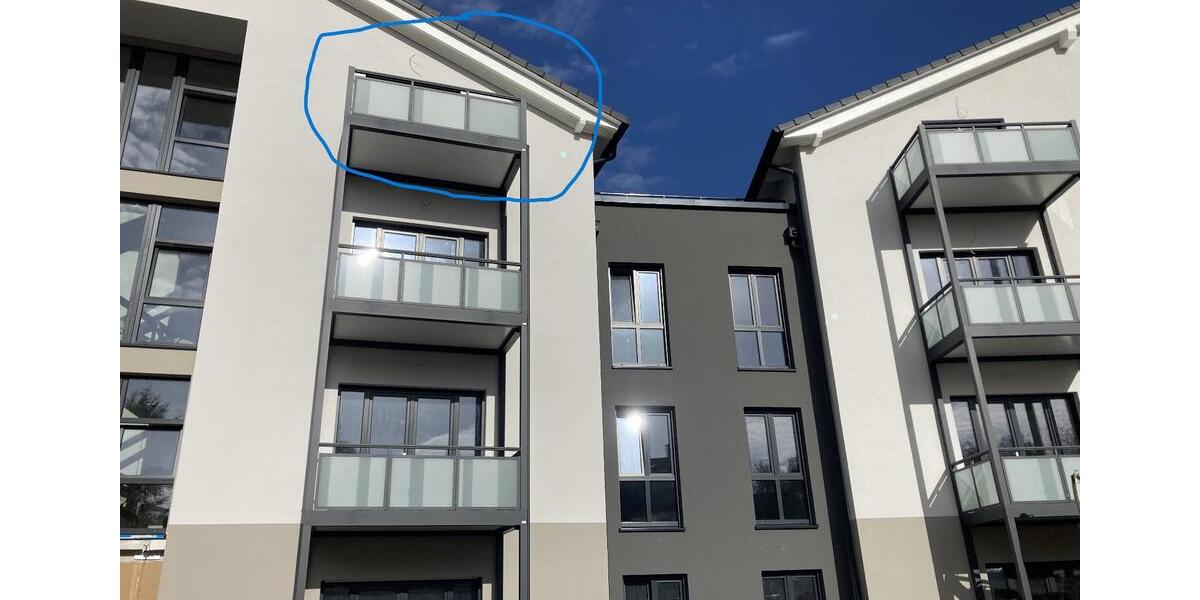 NEUBAU, 1 Zi. App.,41qm,Südbalkon, Küche, Parkpl., Aufzug, 1 Lage 1 zimmer