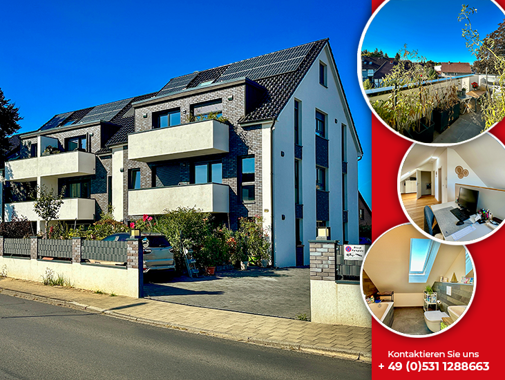 Wohnung zum Mieten in Braunschweig 1.500 € 120.15 m² 4 zimmer