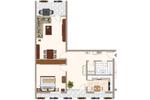 Erdgeschoßwohnung Mönchengladbach Süd - 2 Zimmer, 70 m&sup2;, 649&euro; | Angebot:26646865