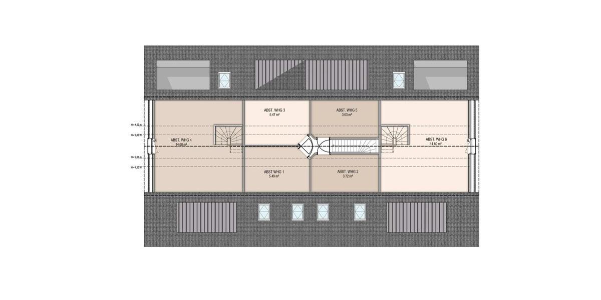 Dachgeschoßwohnung Fintel - 2 Zimmer, 84 m&sup2;, 1.087&euro; | Angebot:25367947