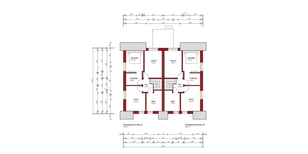 Doppelhaushälfte Jever - 4 Zimmer, 130 m&sup2;, 1.500&euro; | Angebot:24361991