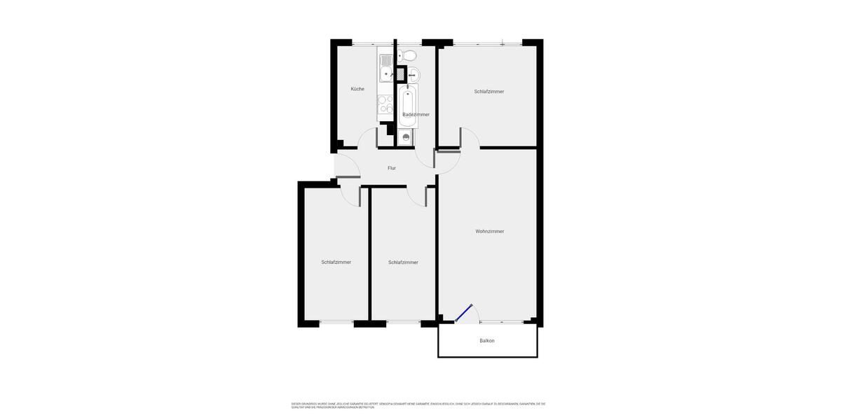 Etagenwohnung Hettstedt - 4 Zimmer, 70 m&sup2;, 328&euro; | Angebot:18209775