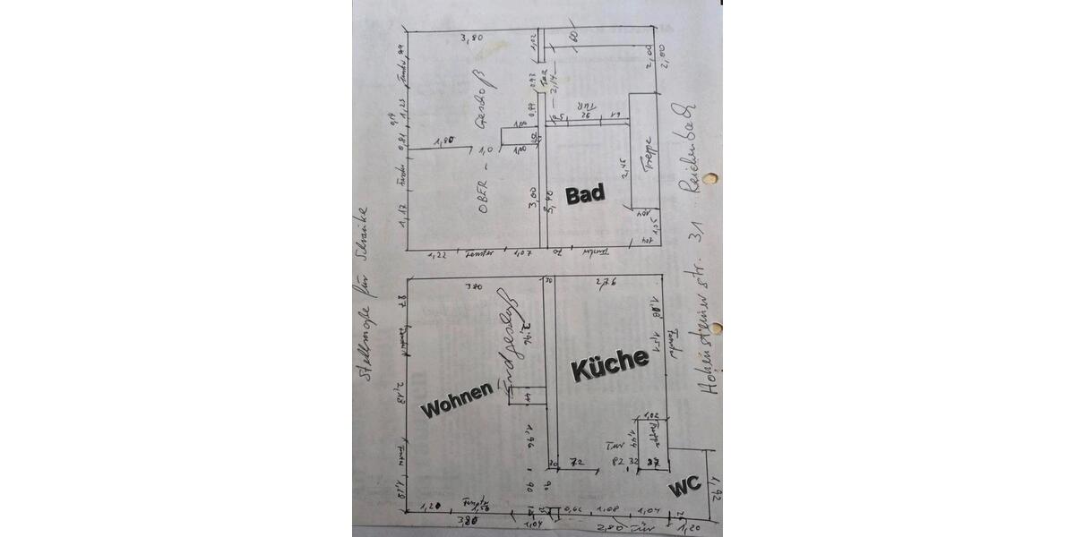 Einfamilienhaus Lautertal (Odenwald) - 2.5 Zimmer, 89 m&sup2;, 1.200&euro; | Angebot:25088037