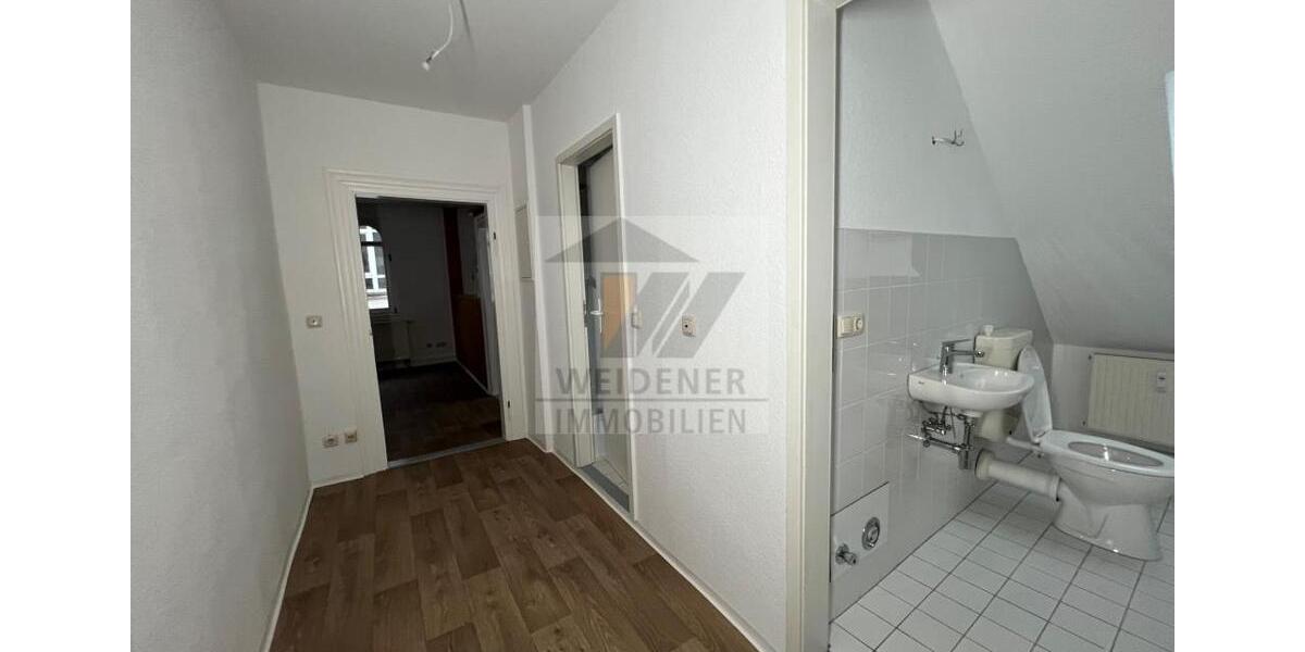 Dachgeschoßwohnung Weida - 3 Zimmer, 49 m&sup2;, 295&euro; | Angebot:24676440
