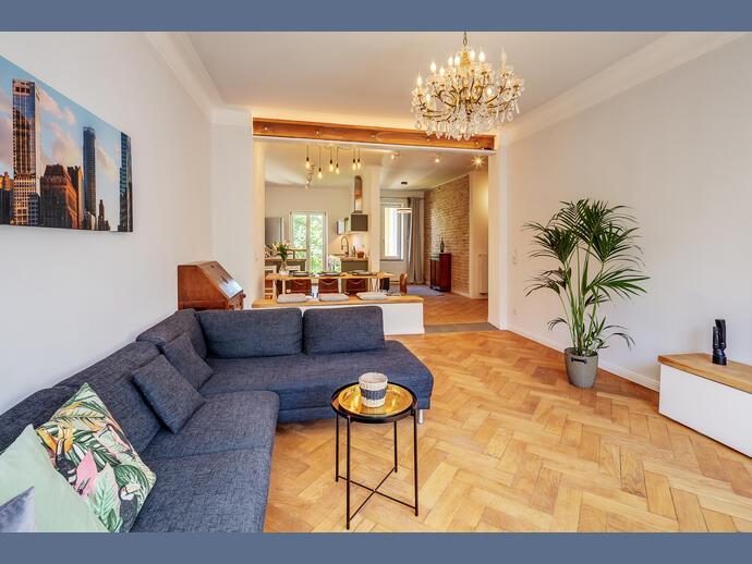 Möbliert: Repräsentative Architektenwohnung in Toplage zimmer