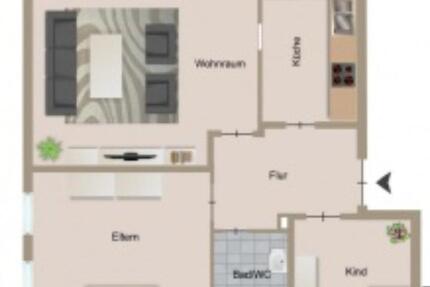 Moderne 3-Zimmer-Terassenwohnung in Ransbach-Baumbach 3 zimmer